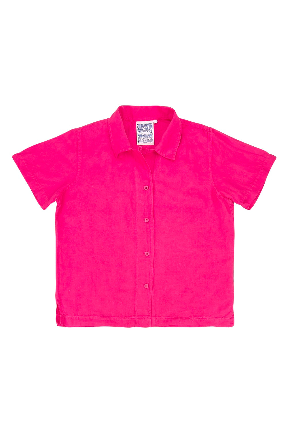 Althea Shirt | Jungmaven Hemp Clothing & Accessories / Color:Pink Grapefruit