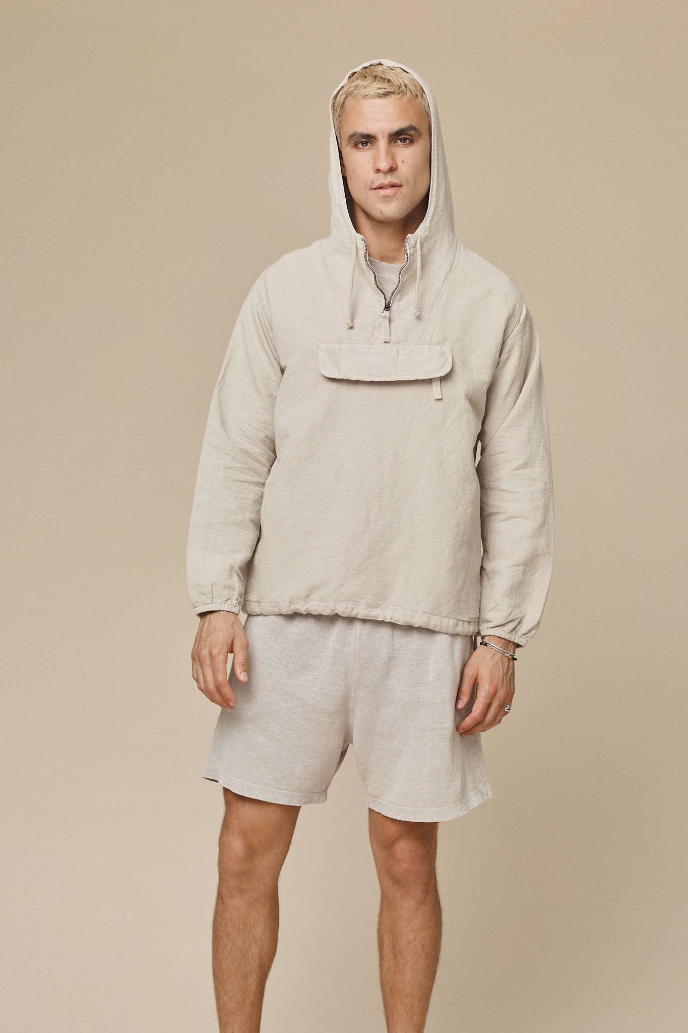Shoreline Anorak Jacket | Jungmaven Hemp Clothing & Accessories / Color: