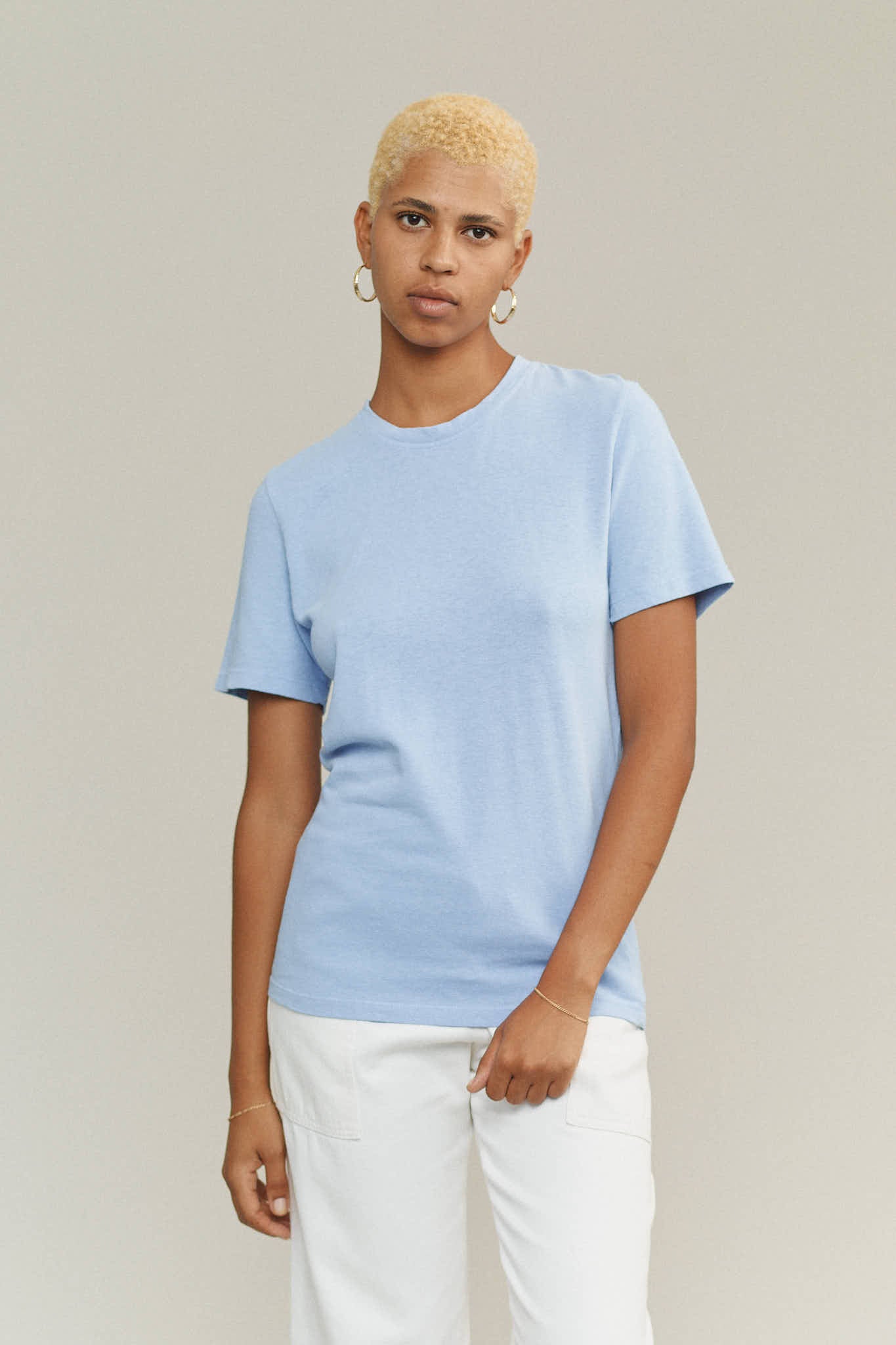 Baja Tee | Jungmaven Hemp Clothing & Accessories / model_desc: Naya is 5’9” wearing XS
