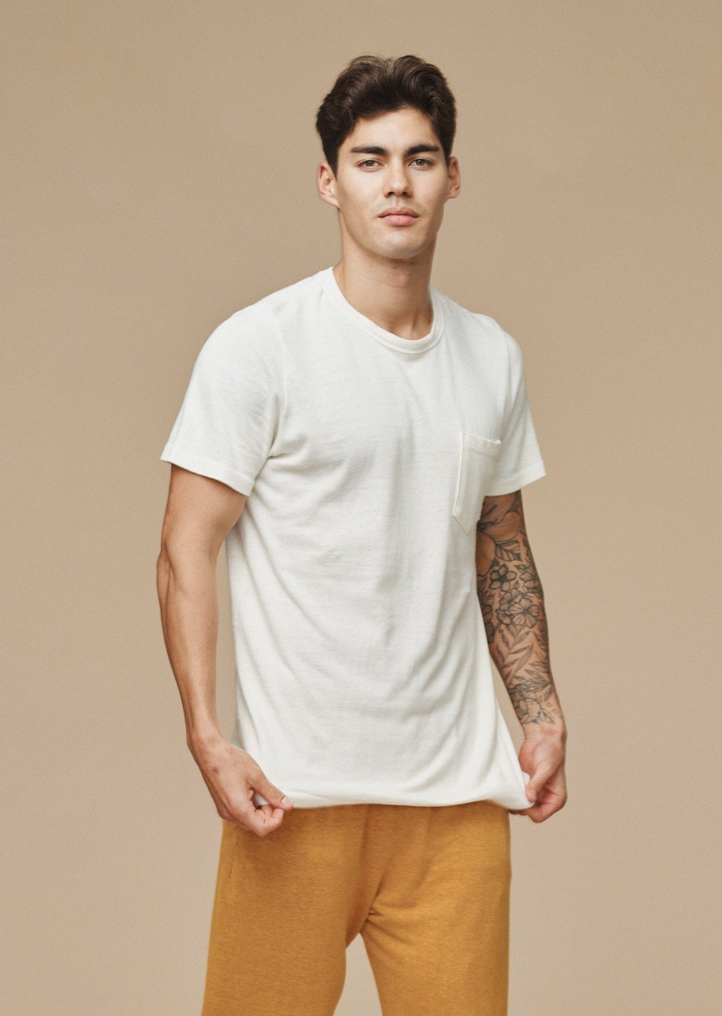 Baja Pocket Tee | Jungmaven Hemp Clothing & Accessories / model_desc: Henry is 6’0” wearing M