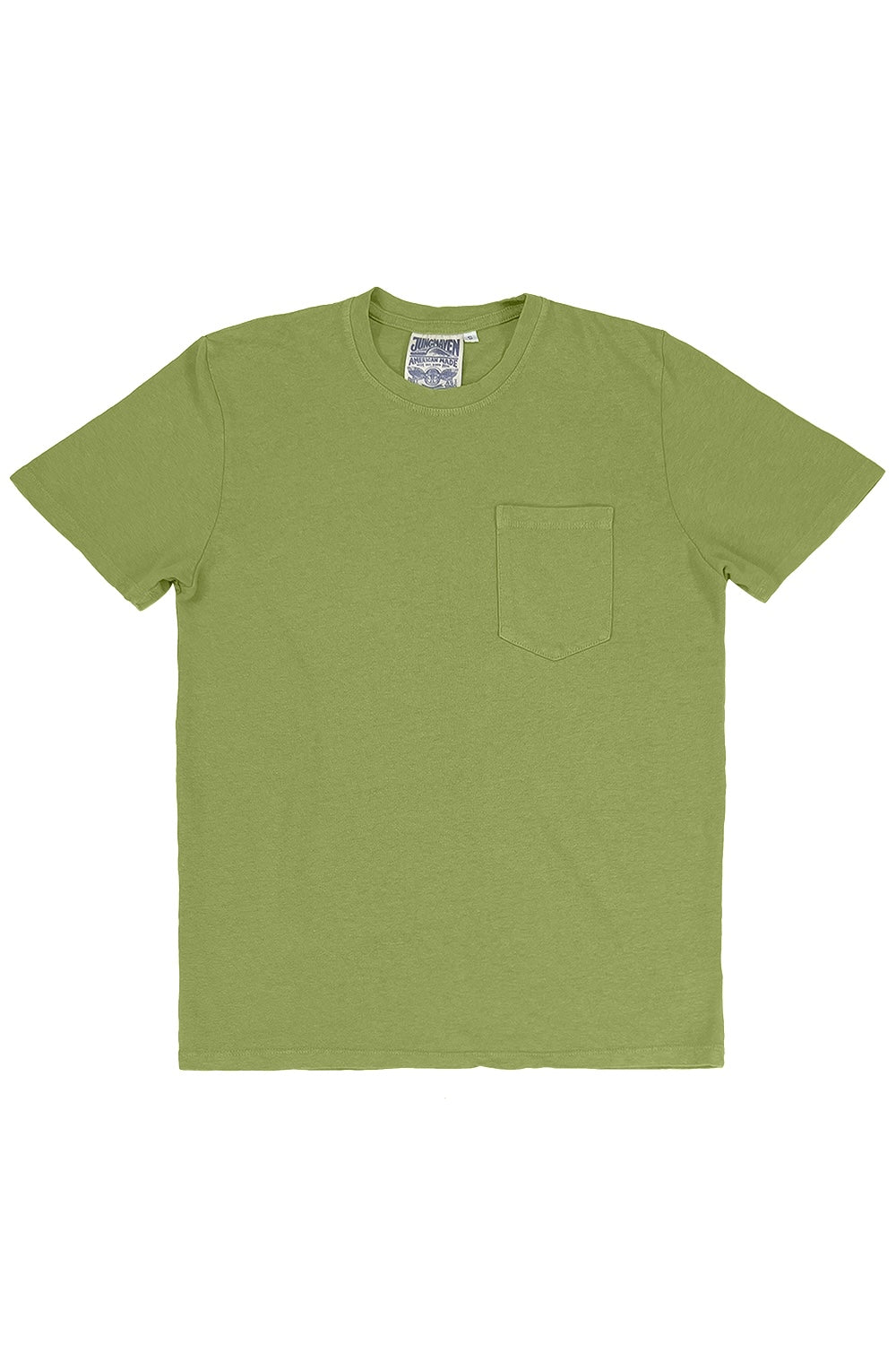 Baja Pocket Tee | Jungmaven Hemp Clothing & Accessories / Color: Dark Matcha