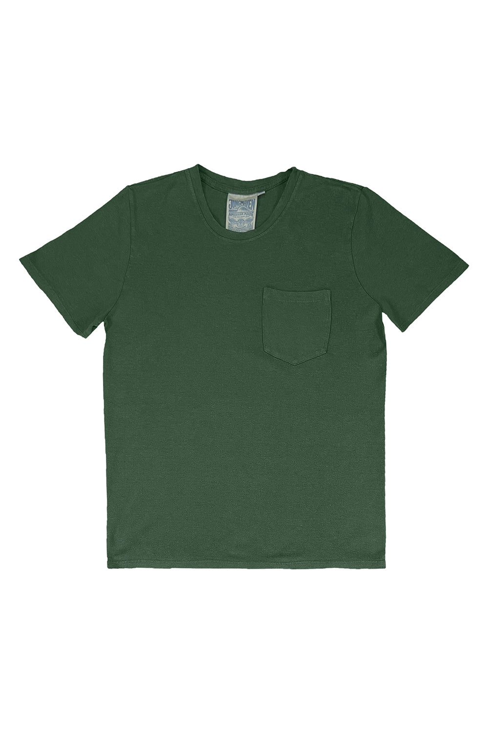 Baja Pocket Tee | Jungmaven Hemp Clothing & Accessories / Color: Hunter Green