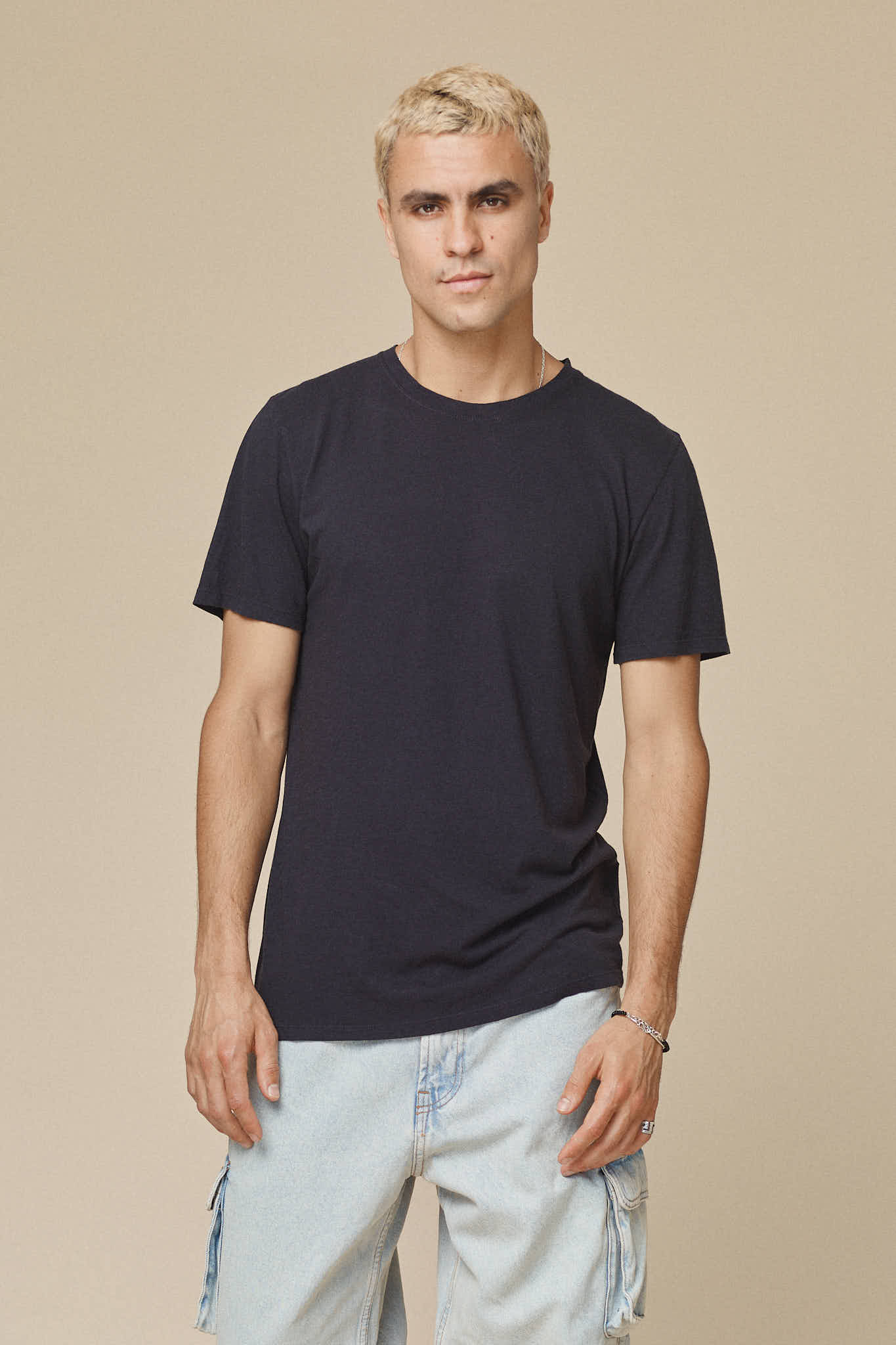 Basic Tee | Jungmaven Hemp Clothing & Accessories / model_desc: Shen is 6’2” wearing L