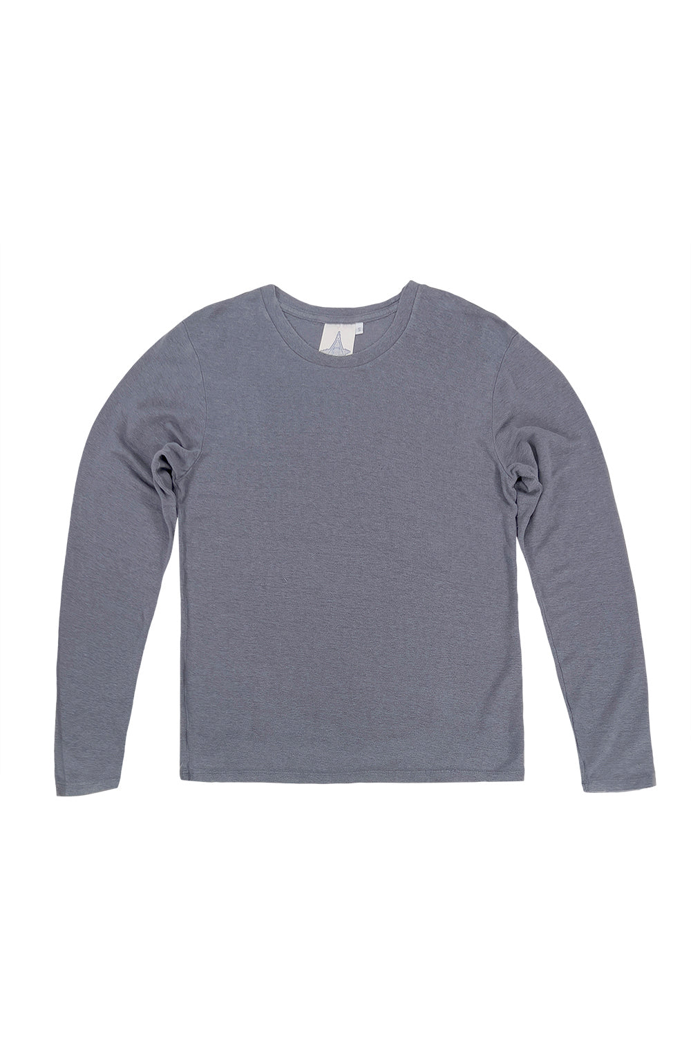Bishop 100% Hemp Long Sleeve Tee | Jungmaven Hemp Clothing & Accessories / Color: Diesel Gray