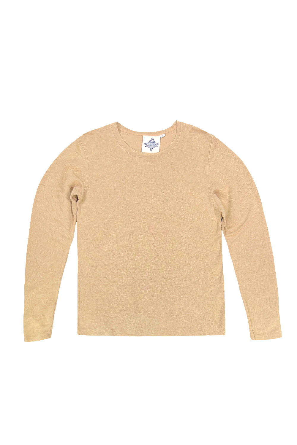 Bishop 100% Hemp Long Sleeve Tee | Jungmaven Hemp Clothing & Accessories / Color: Oat Milk