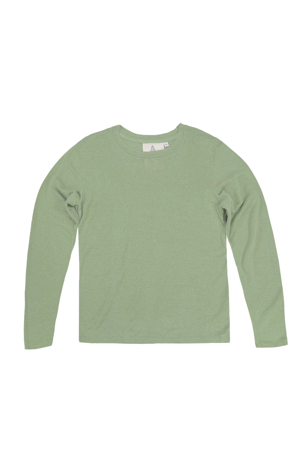 Bishop 100% Hemp Long Sleeve Tee | Jungmaven Hemp Clothing & Accessories / Color: Pistachio