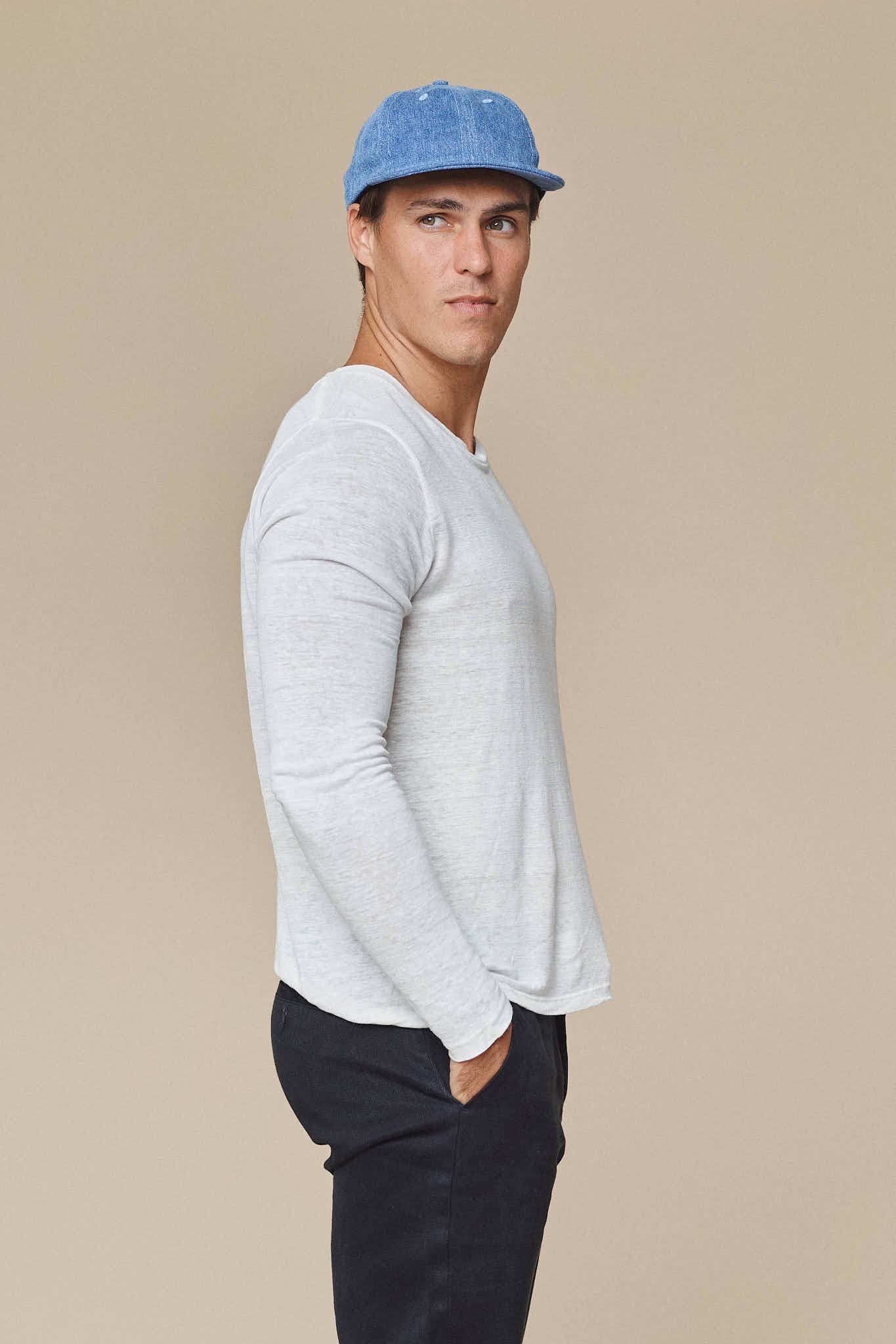 Bishop 100% Hemp Long Sleeve Tee | Jungmaven Hemp Clothing & Accessories / Color: