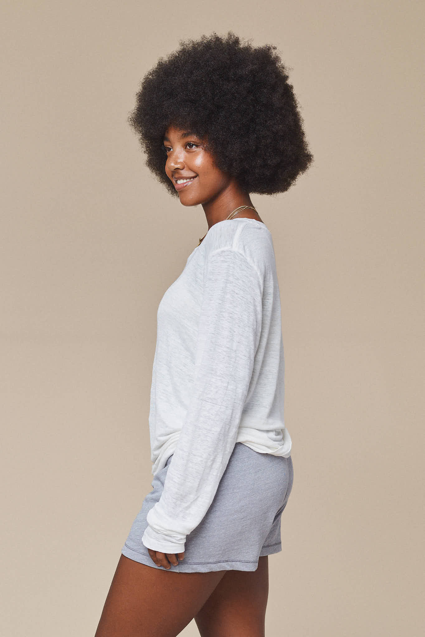 Bishop 100% Hemp Long Sleeve Tee | Jungmaven Hemp Clothing & Accessories / Color: