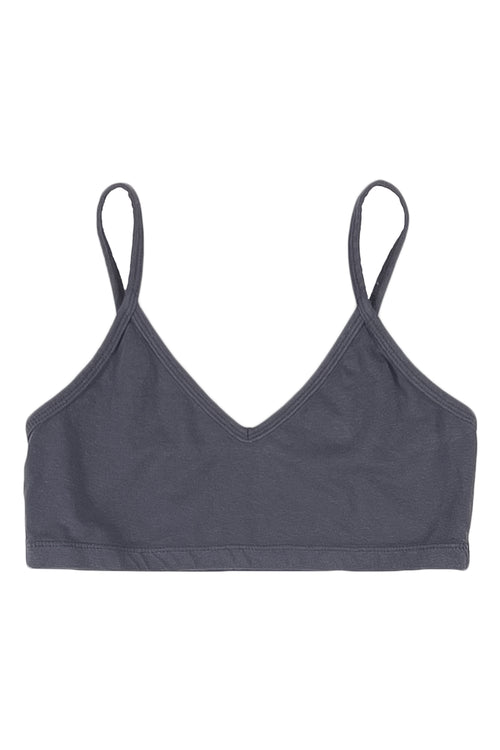 Bralette | Jungmaven Hemp Clothing & Accessories / Color: Diesel Gray