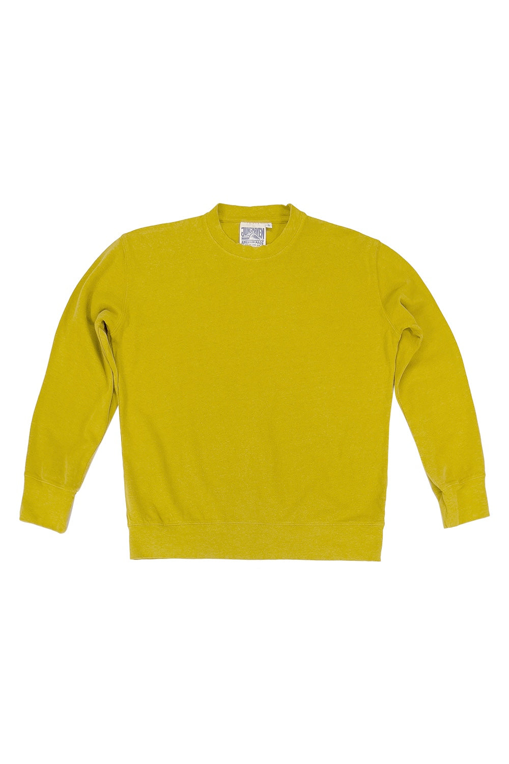 California Pullover | Jungmaven Hemp Clothing & Accessories / Color: Citrine Yellow