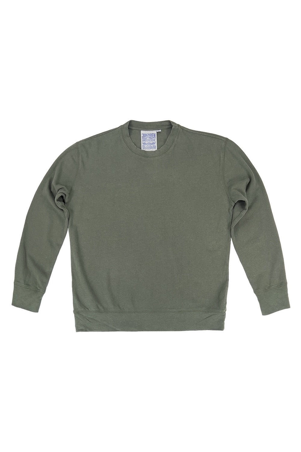 California Pullover | Jungmaven Hemp Clothing & Accessories / Color: Olive Green