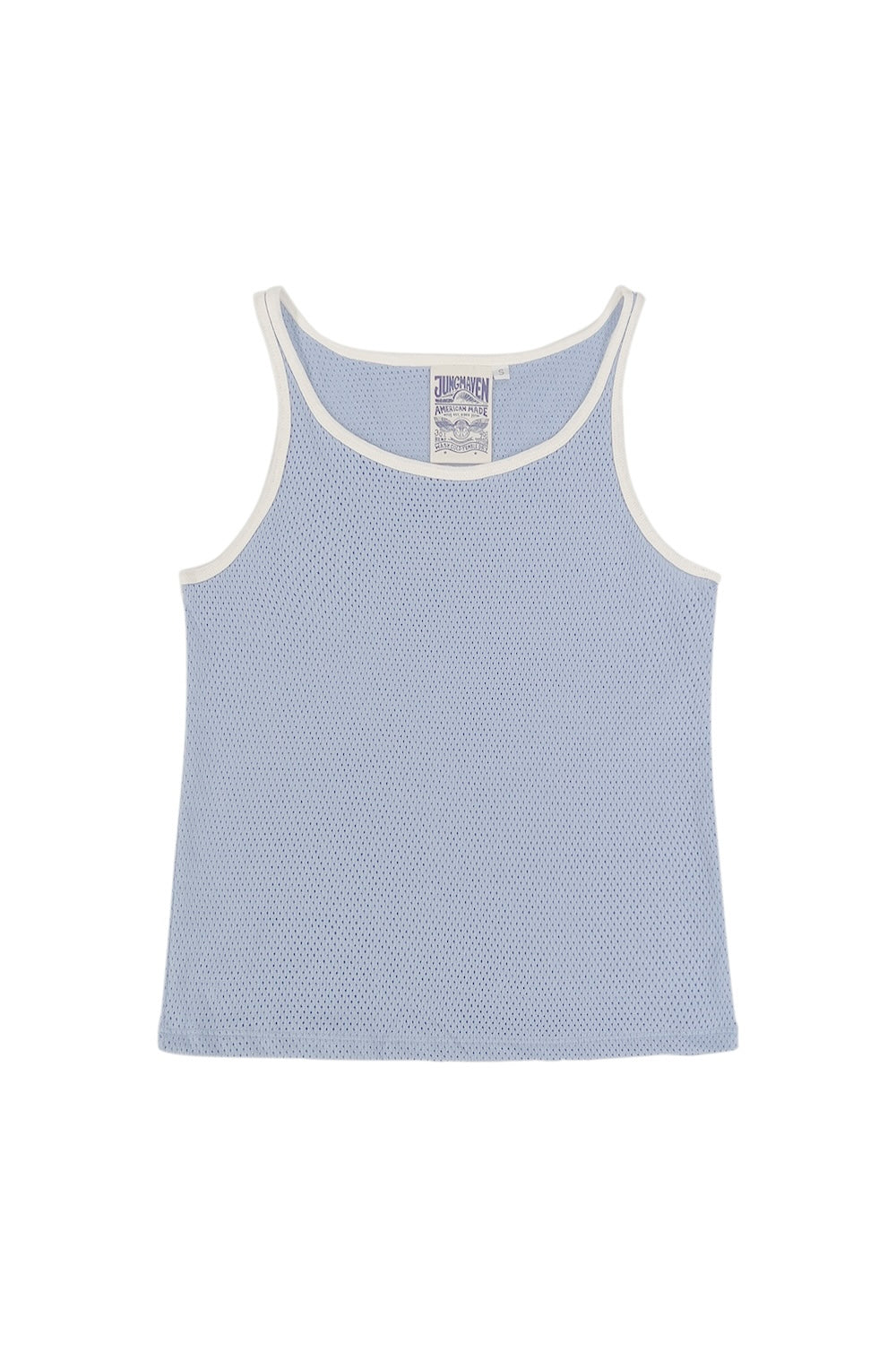 Calobo Mesh Tank | Jungmaven Hemp Clothing & Accessories / Color: Coastal Blue