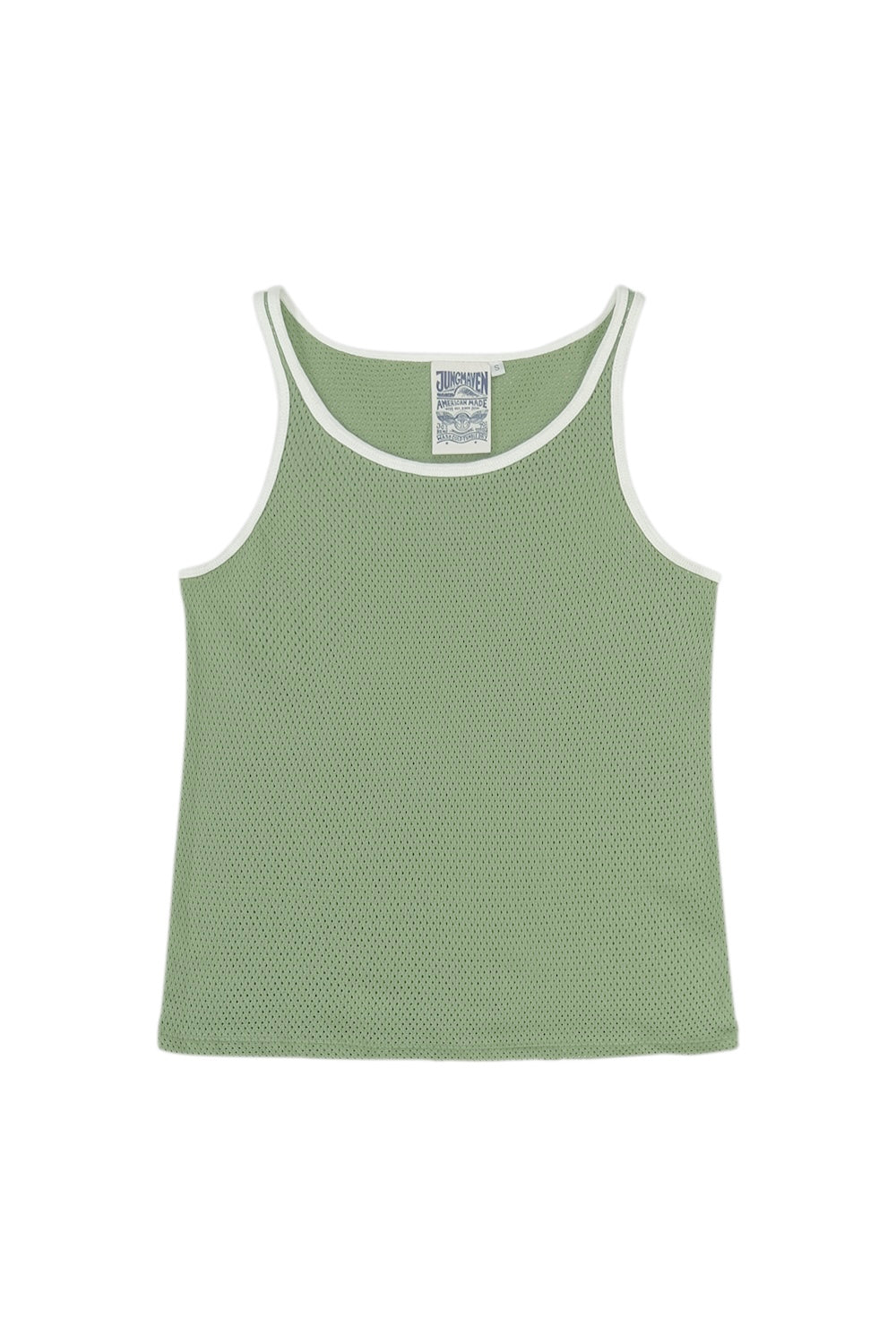 Calobo Mesh Tank | Jungmaven Hemp Clothing & Accessories / Color: Pistacio
