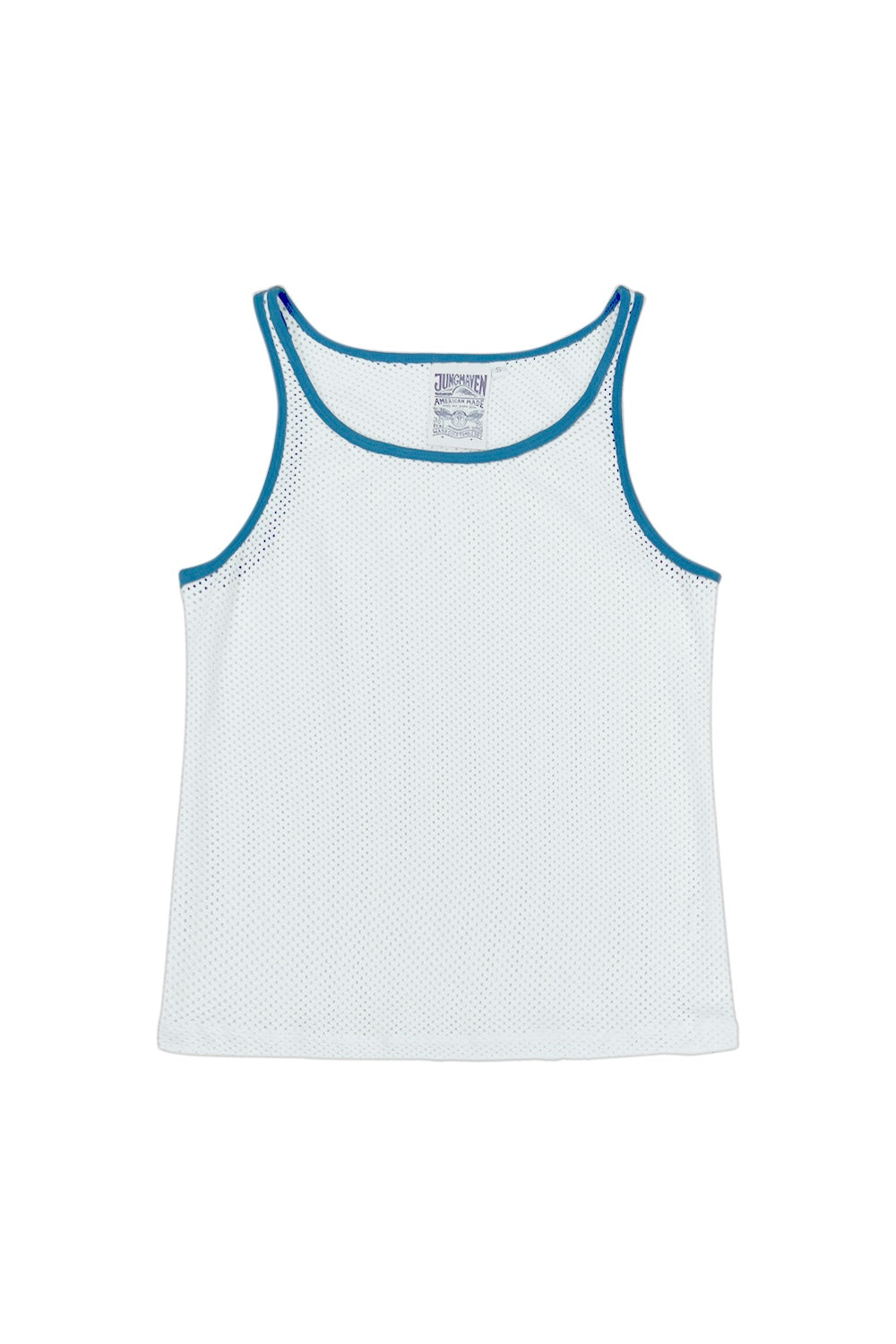 Calobo Mesh Tank | Jungmaven Hemp Clothing & Accessories / Color: Washed White