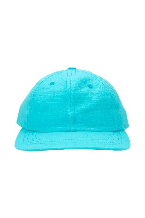 Chenga Ripstop Cap | Jungmaven Hemp Clothing & Accessories / Color: Caribbean Blue