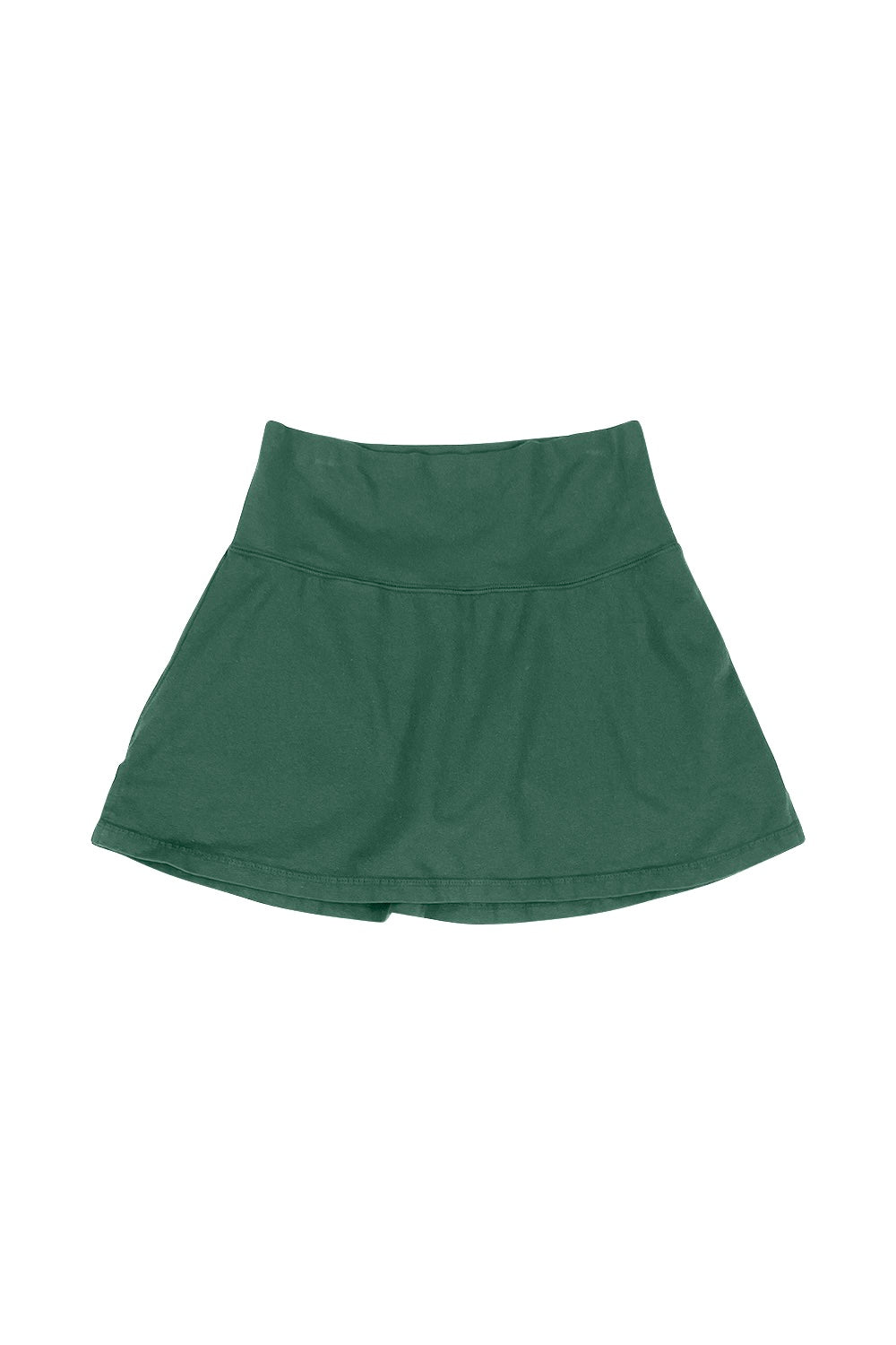 Court Skort | Jungmaven Hemp Clothing & Accessories / Color: Hunter Green