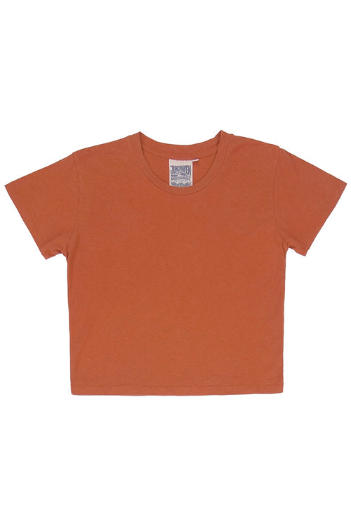 Cropped Lorel Tee | Jungmaven Hemp Clothing & Accessories / Color: Rooibos Tea