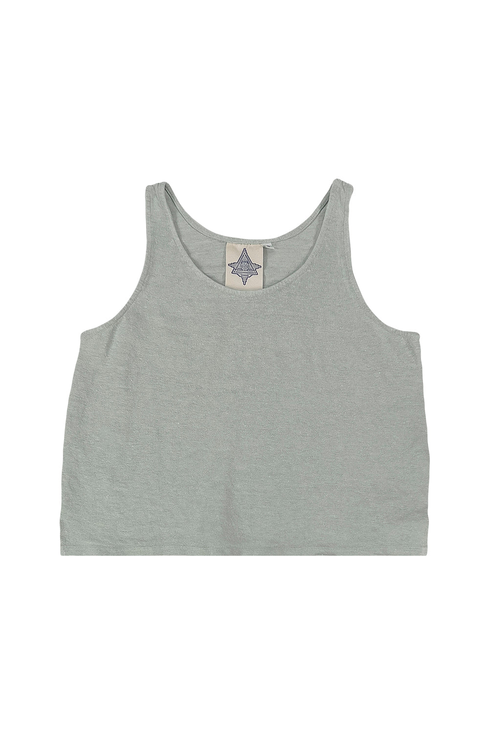 100% Hemp Cropped Tank | Jungmaven Hemp Clothing & Accessories / Color: Seafoam Green