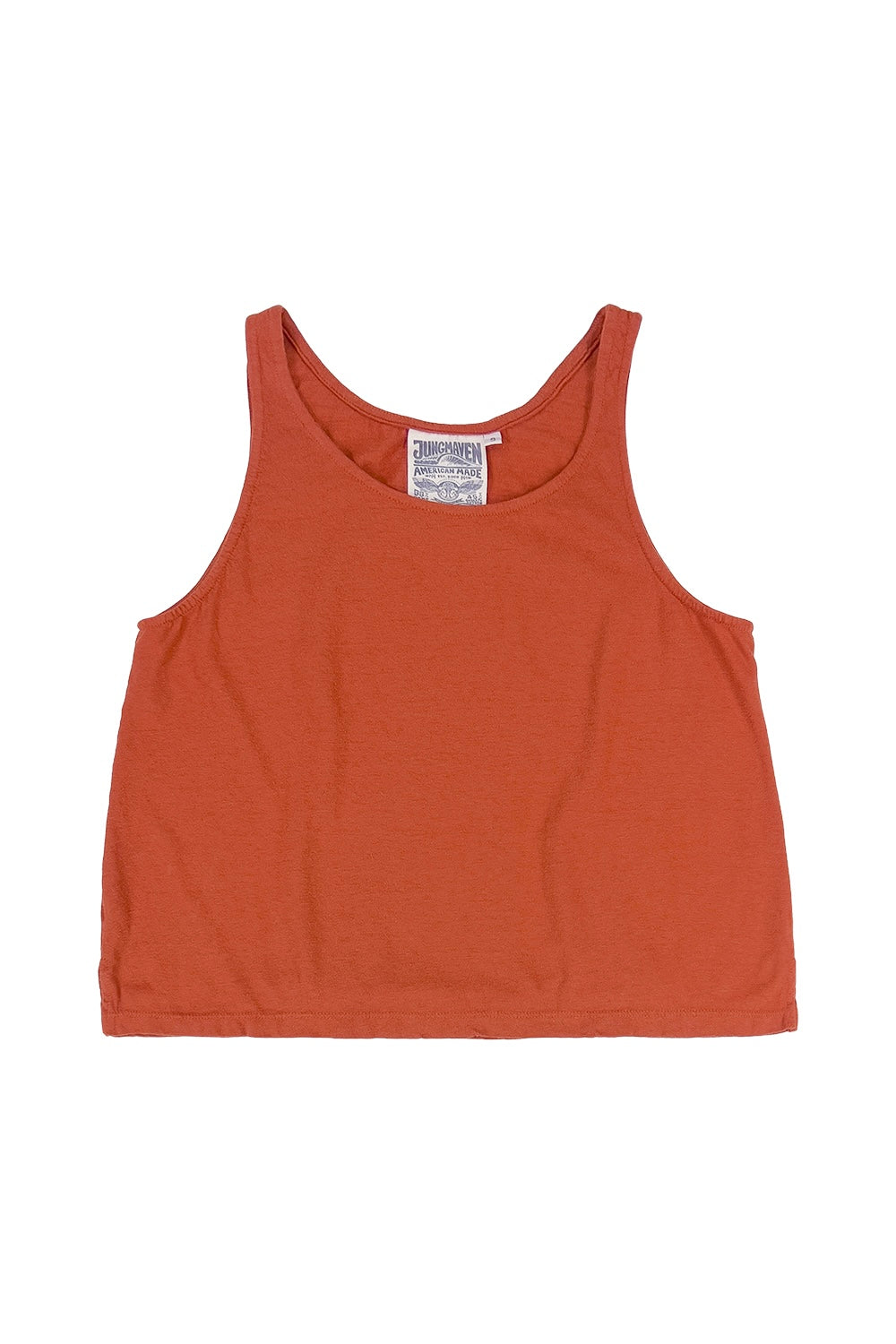Cropped Tank | Jungmaven Hemp Clothing & Accessories / Color: Roobios Tea