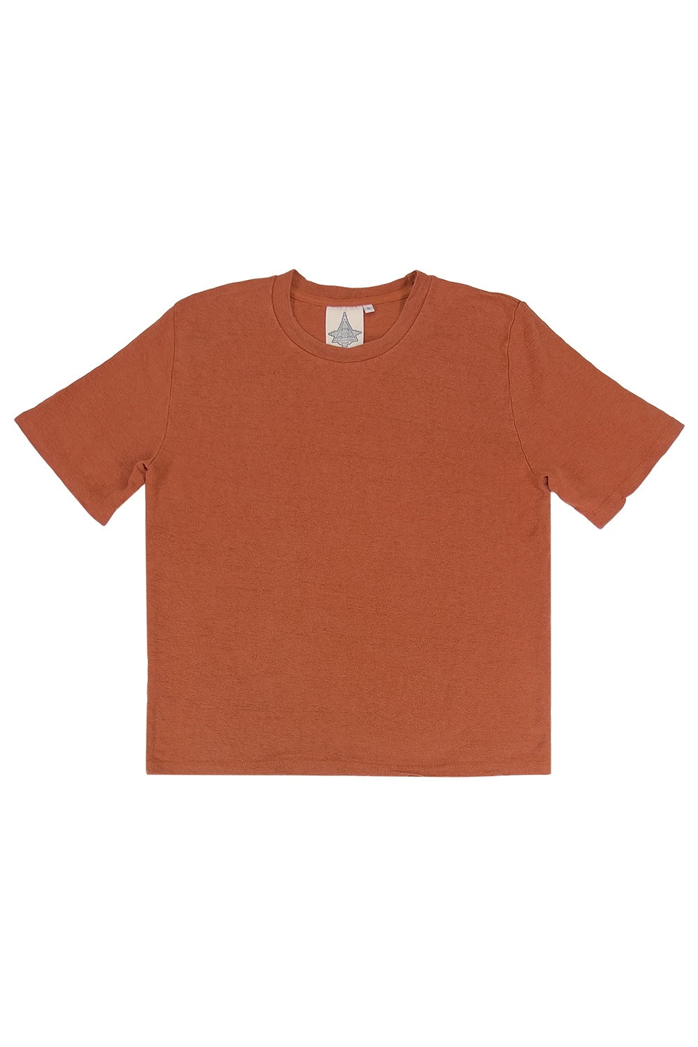 Dakota - 100% Hemp Cropped Tee | Jungmaven Hemp Clothing & Accessories / Color: Rooibos Tea