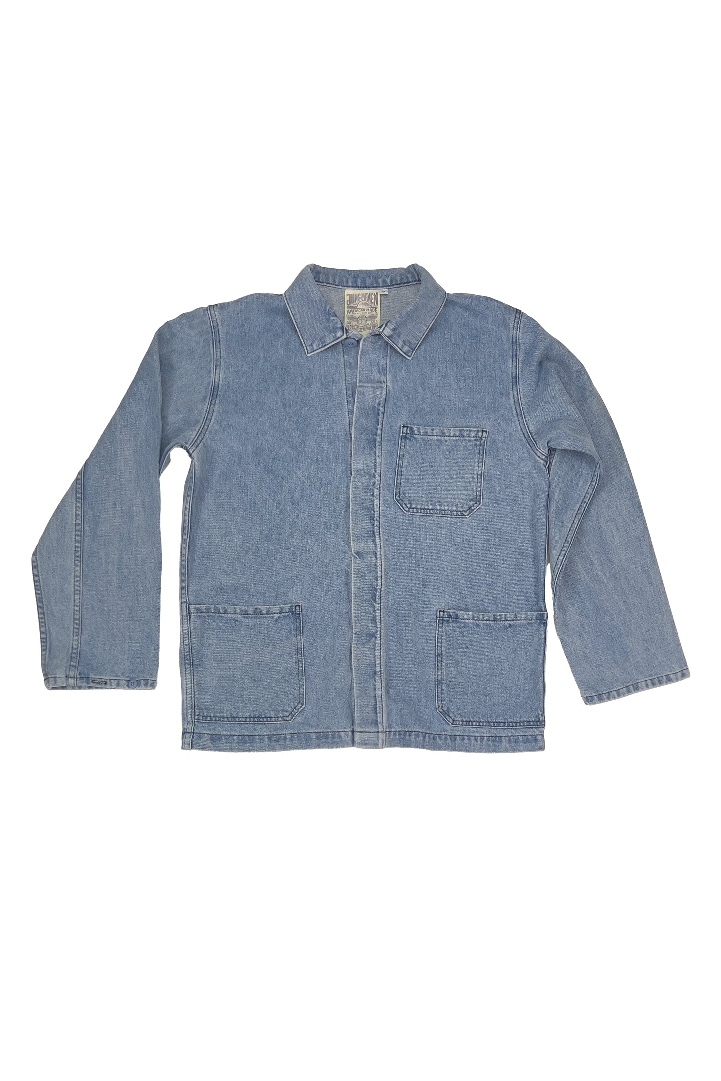 Denim Olympic Jacket | Jungmaven Hemp Clothing & Accessories / Color: Light
