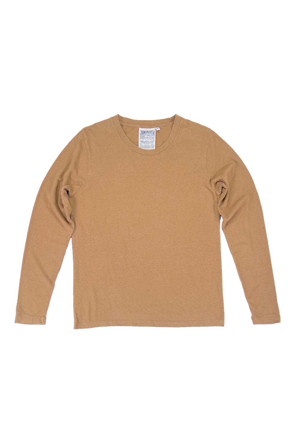 Encanto Long Sleeve Tee | Jungmaven Hemp Clothing & Accessories / Color: Coyote