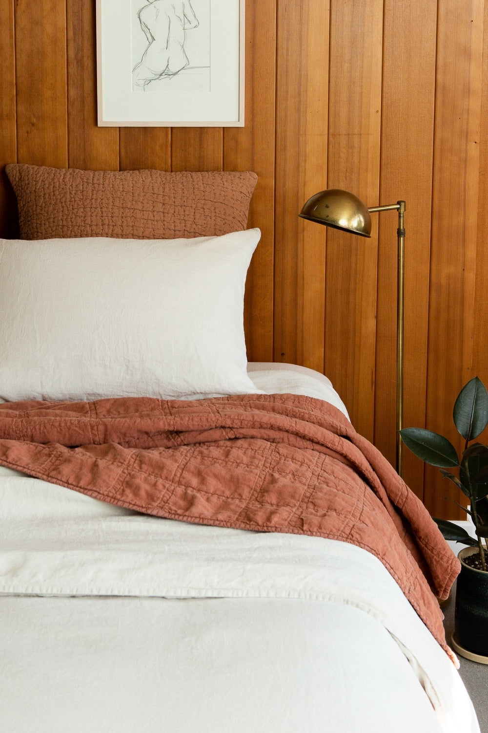 Evenfall Duvet Cover | Jungmaven Hemp Clothing & Accessories Color: Natural 