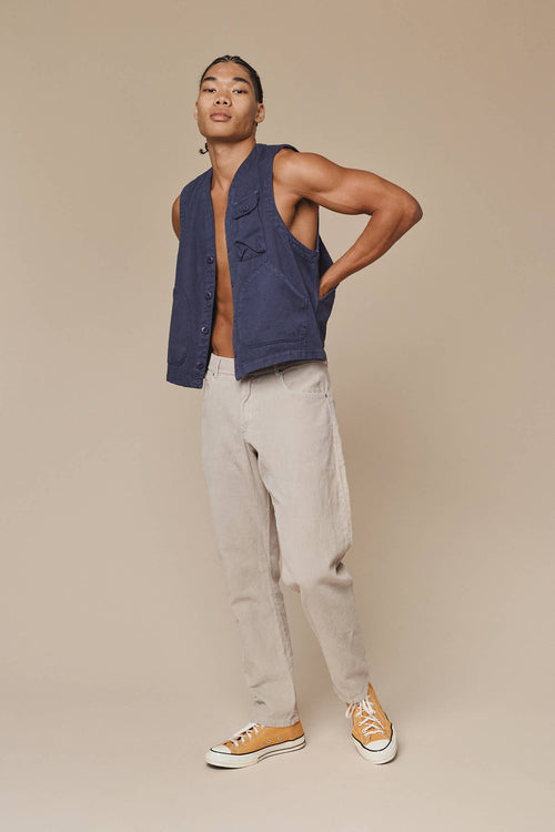Falcon Vest | Jungmaven Hemp Clothing & Accessories / model_desc: Chaz is 6’2” wearing Medium