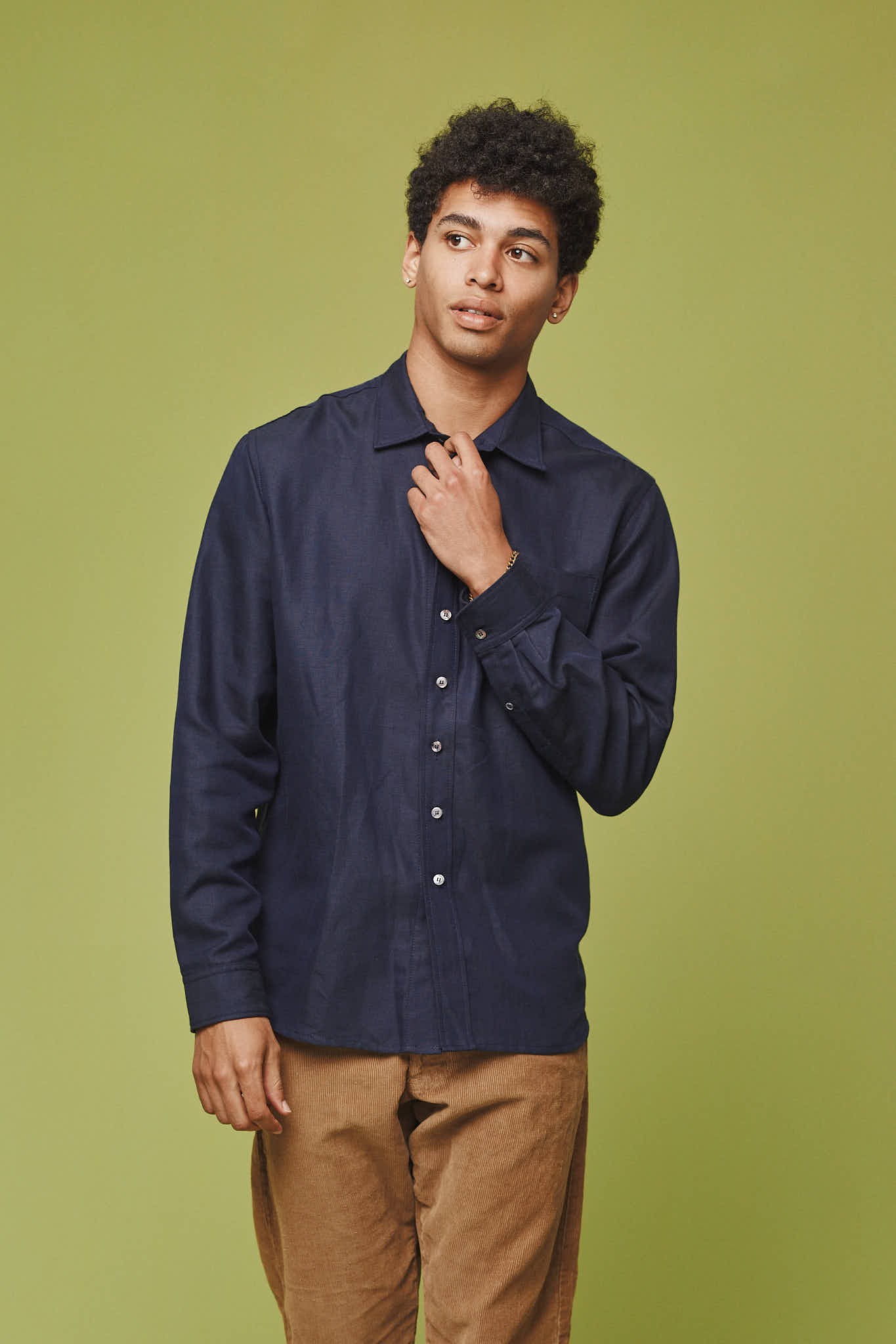 Hampton Shirt | Jungmaven Hemp Clothing & Accessories / model_desc: Isaiah is 6’1” wearing Large