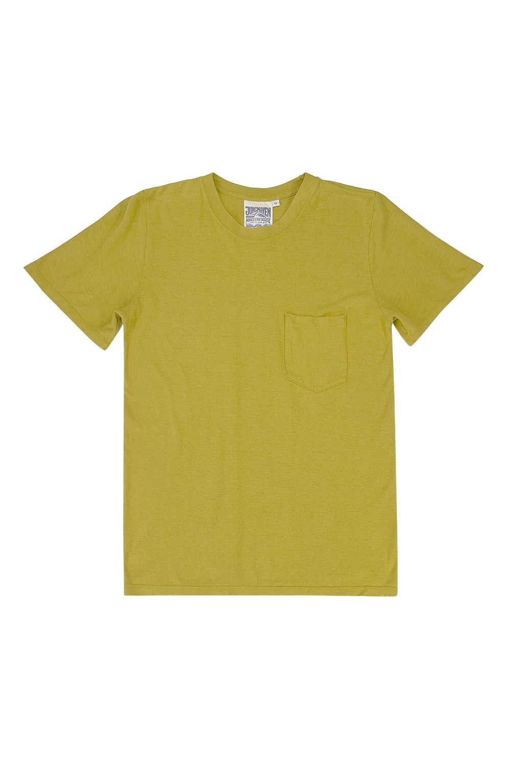Jung Pocket Tee | Jungmaven Hemp Clothing & Accessories / Color:Citrine Yellow