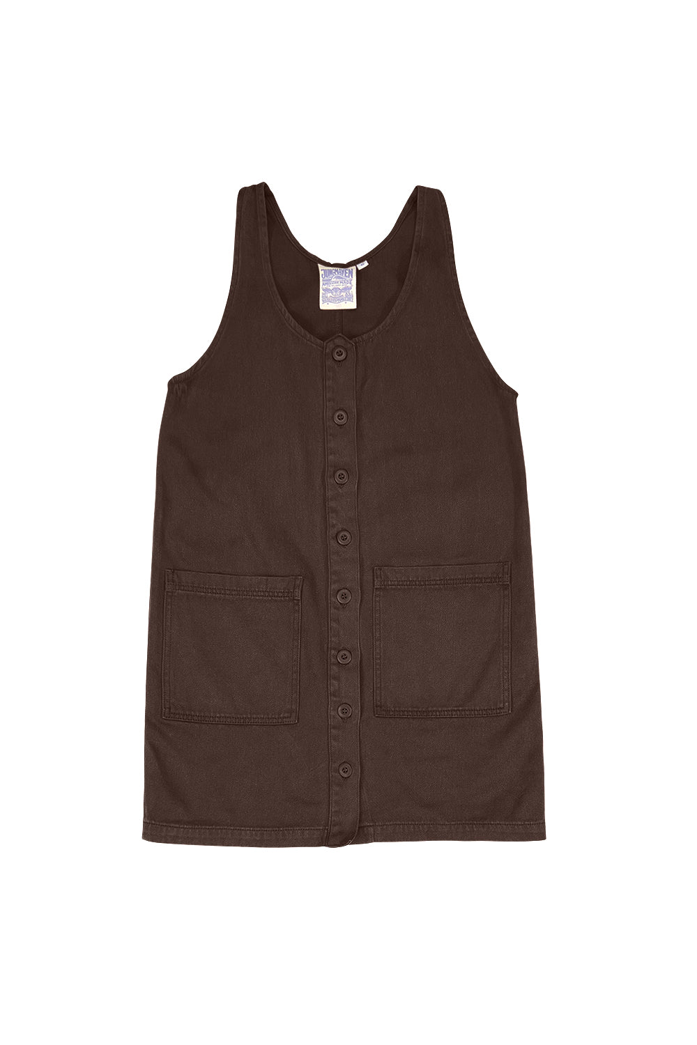 Jumper Dress | Jungmaven Hemp Clothing & Accessories / Color: Coffee Bean