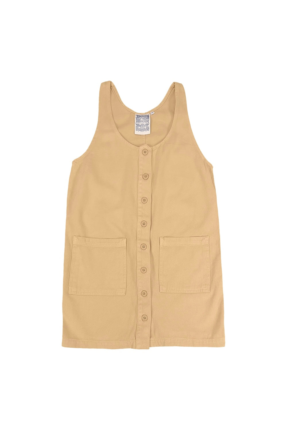 Jumper Dress | Jungmaven Hemp Clothing & Accessories / Color: Oat Milk