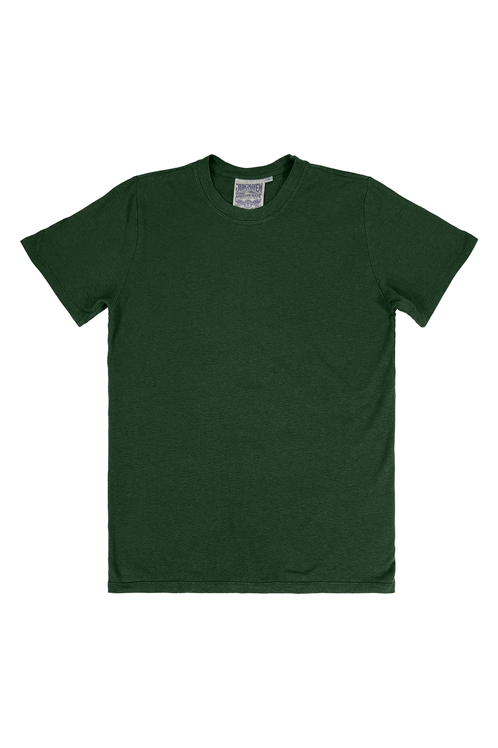 Jung Tee | Jungmaven Hemp Clothing & Accessories / Color: Hunter Green