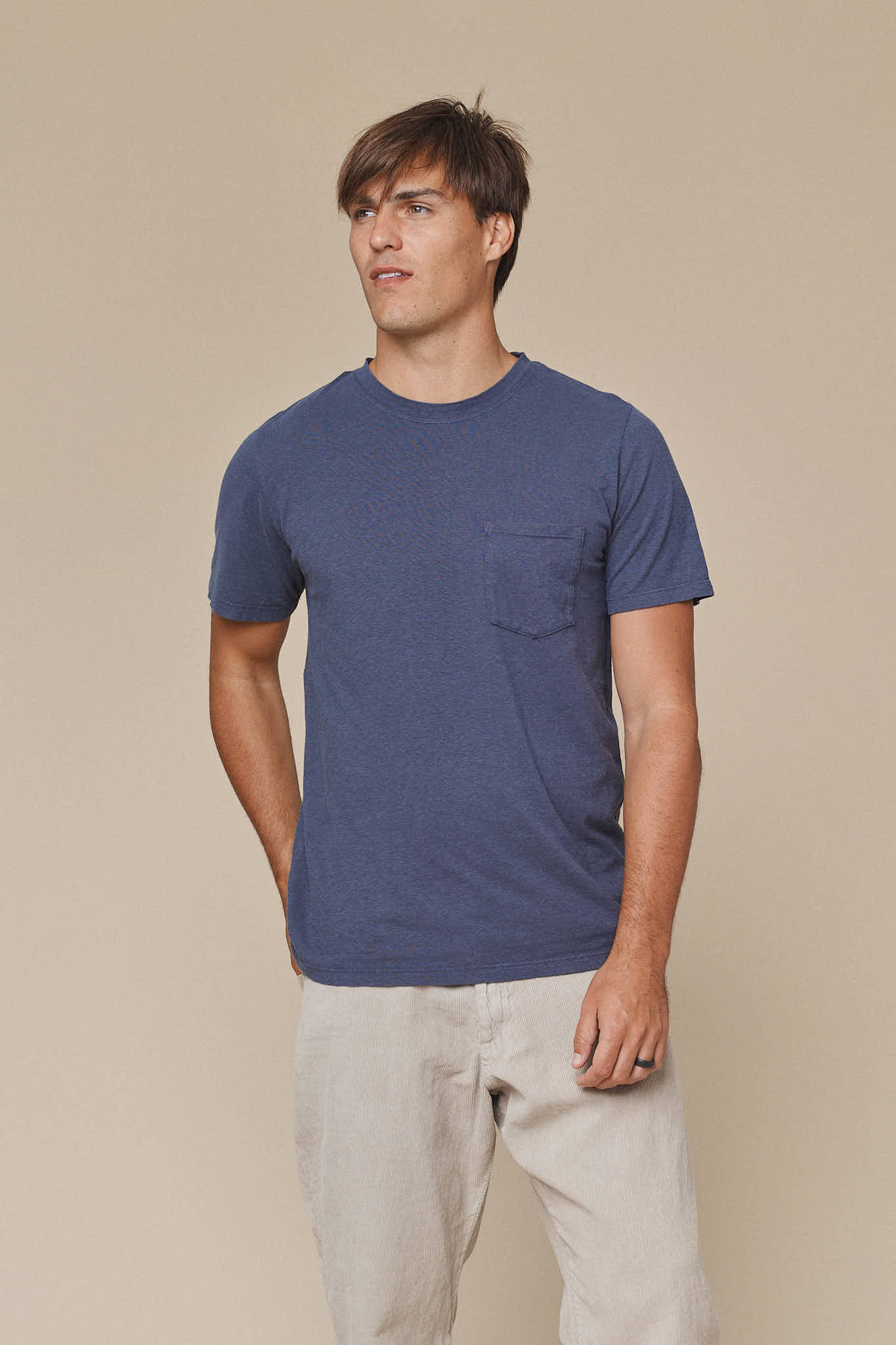 Jung Pocket Tee | Jungmaven Hemp Clothing & Accessories / model_desc: Travis is 6’1” wearing L