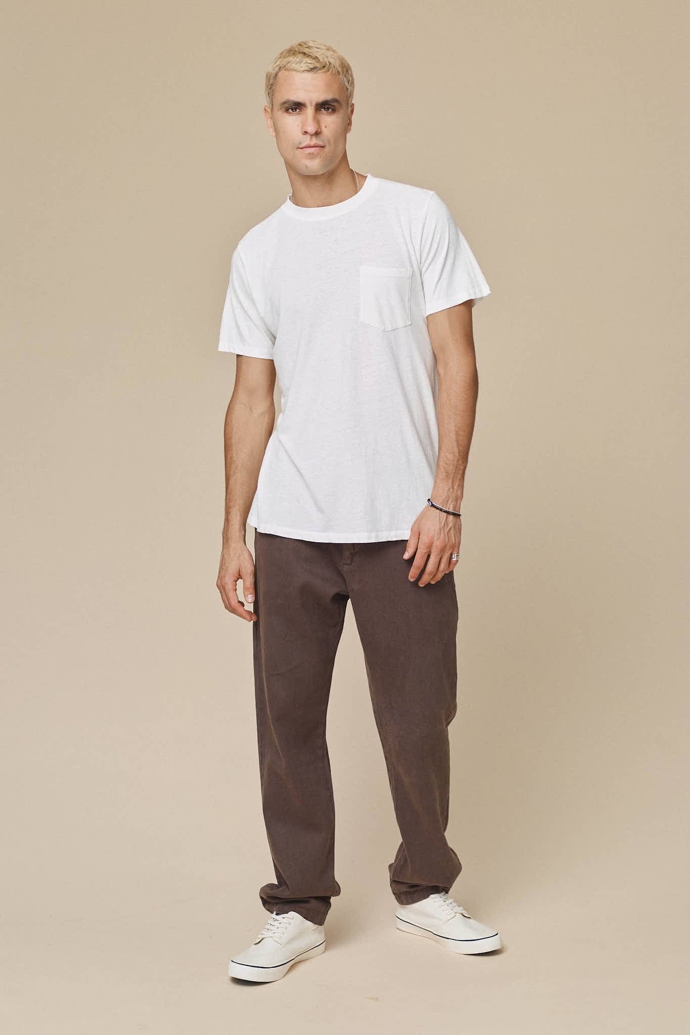 Jung Pocket Tee | Jungmaven Hemp Clothing & Accessories / model_desc: Shen is 6’2” wearing L