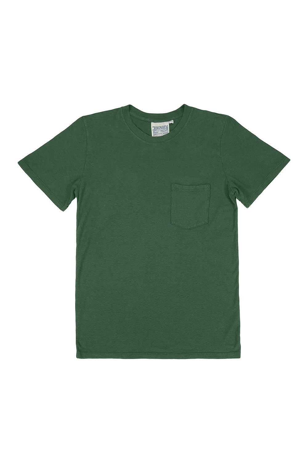 Jung Pocket Tee | Jungmaven Hemp Clothing & Accessories / Color: Hunter Green