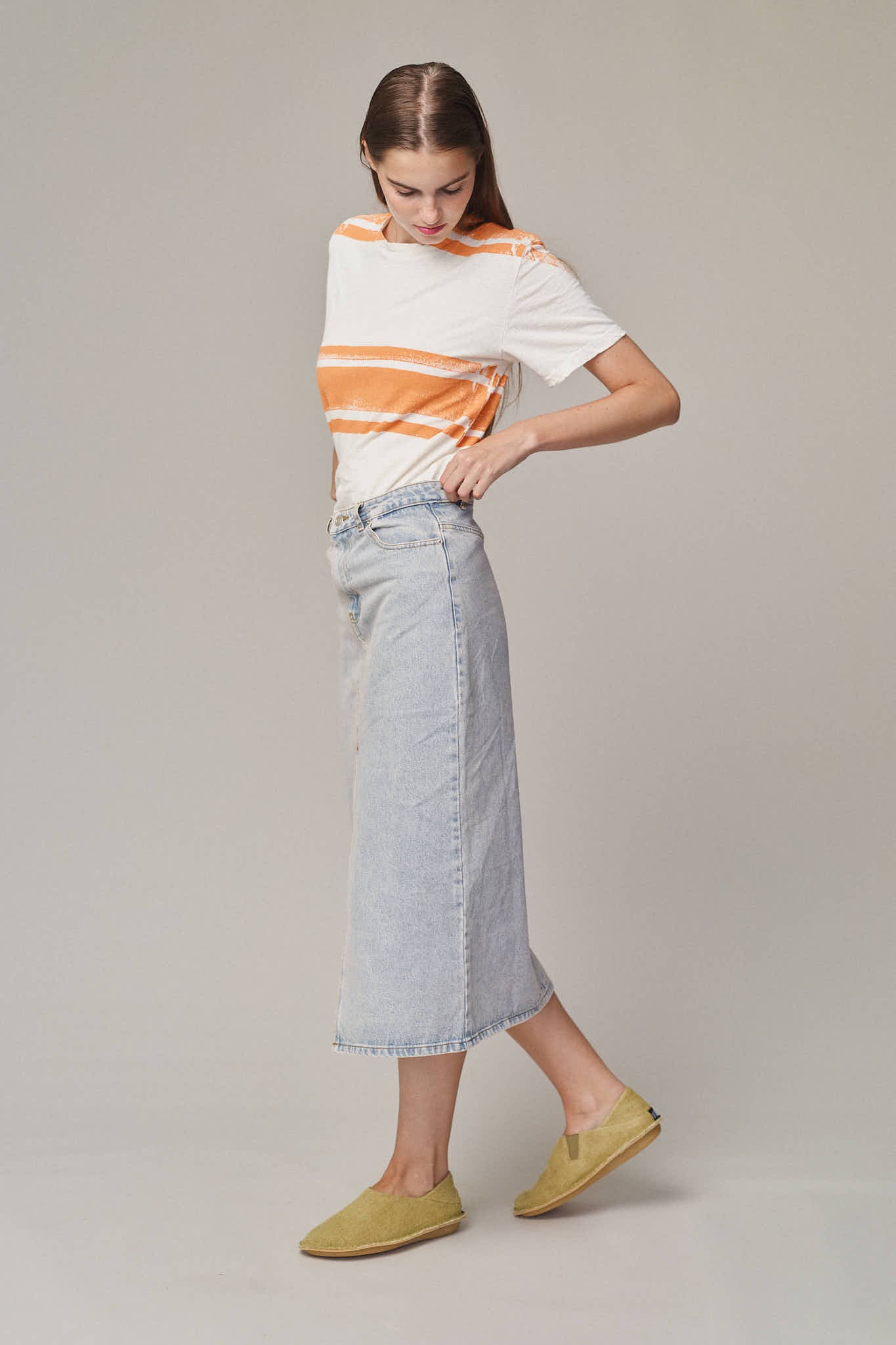 Three Stripe Jung Tee | Jungmaven Hemp Clothing & Accessories / Color: