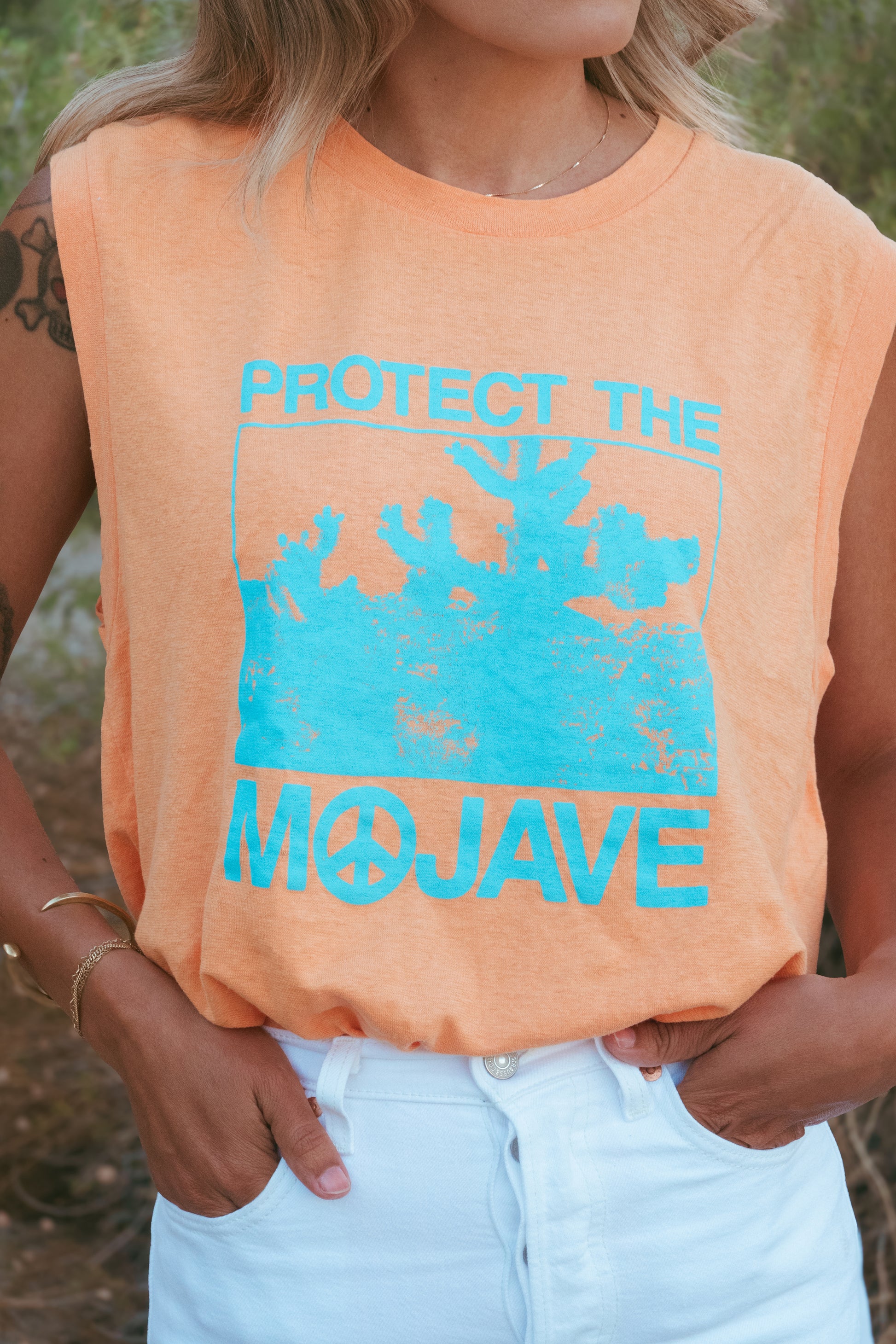 Mojave Malibu Muscle Tee | Jungmaven Hemp Clothing & Accessories / Color: