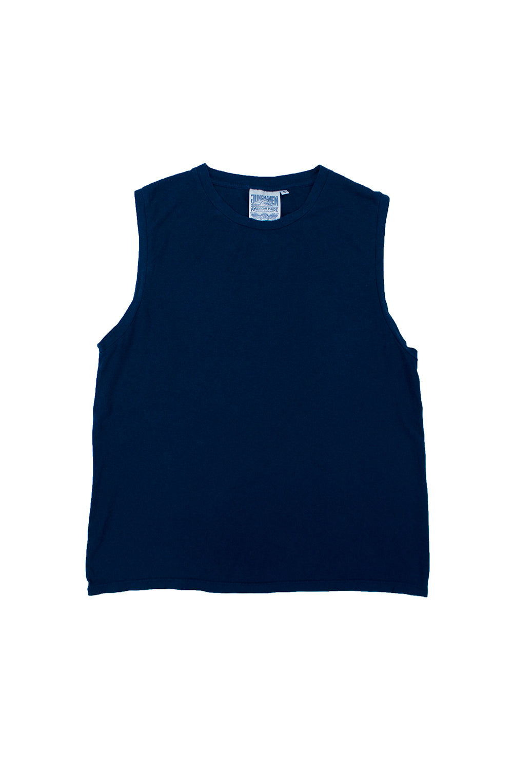Malibu Muscle Tee | Jungmaven Hemp Clothing & Accessories / Color: Navy
