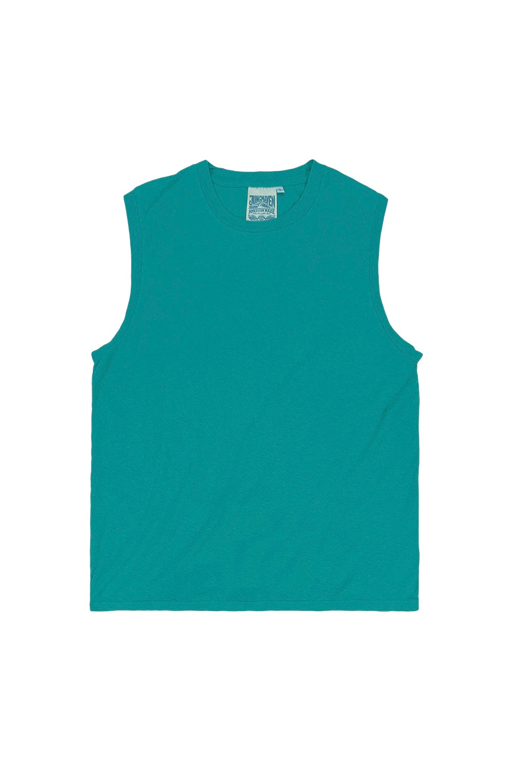 Malibu Muscle Tee | Jungmaven Hemp Clothing & Accessories / Color: Teal