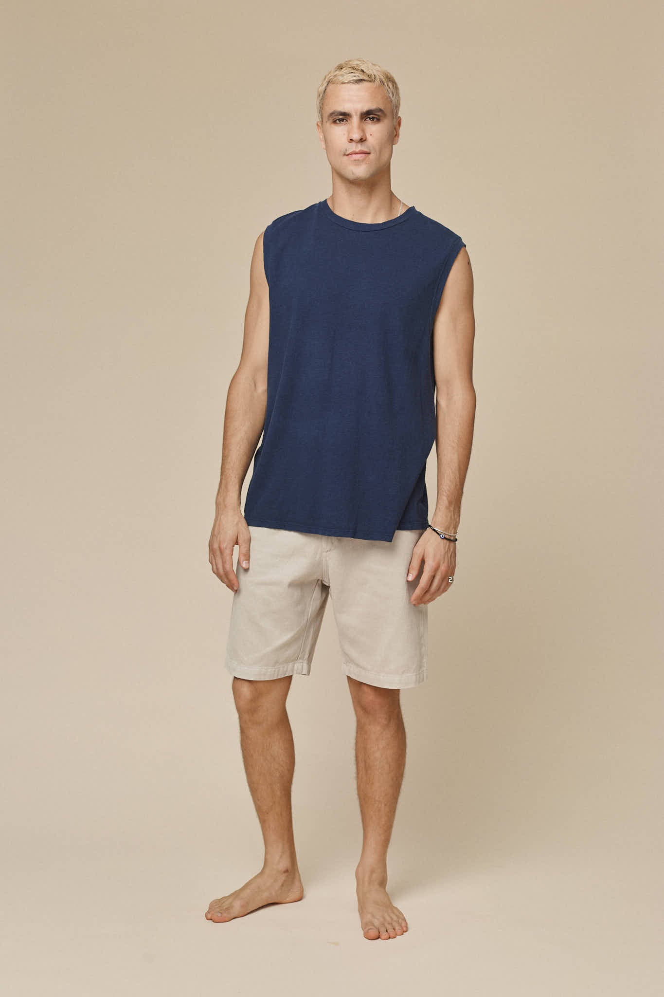 Malibu Muscle Tee | Jungmaven Hemp Clothing & Accessories / model_desc: Shen is 6’2” wearing L