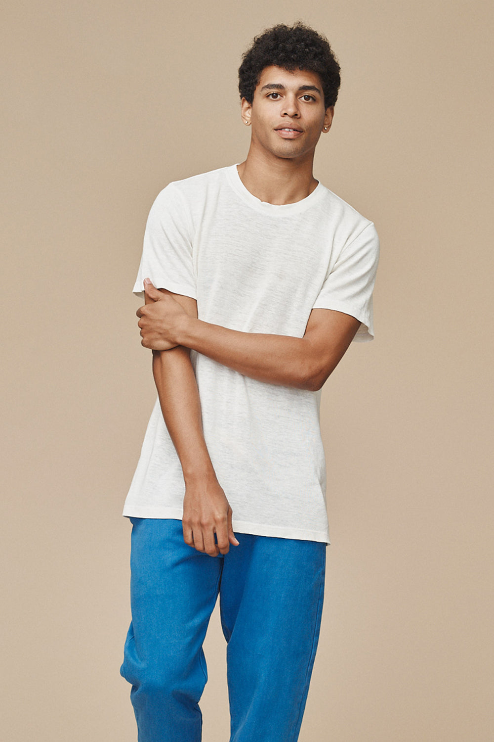 Mana 10  - 100% Hemp Tee | Jungmaven Hemp Clothing / model_desc: Isaiah is 6’1” wearing Large