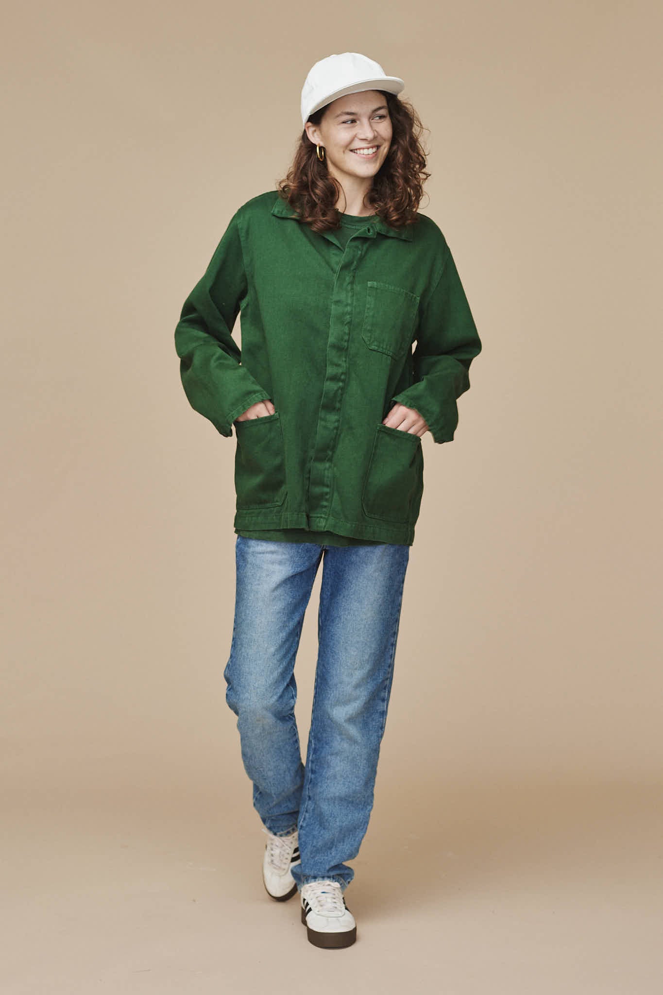 Olympic Jacket | Jungmaven Hemp Clothing & Accessories / model_desc: Sydney is 5’7” wearing Small