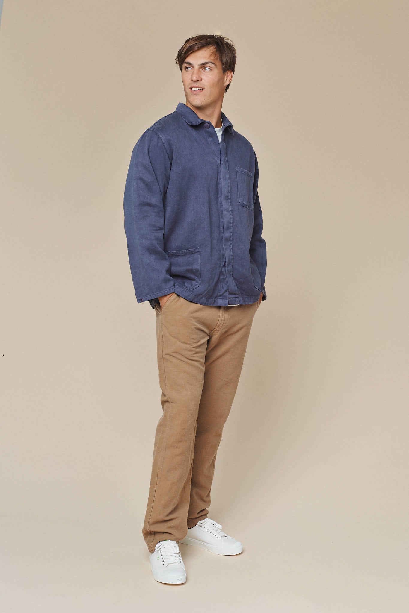 Olympic Jacket | Jungmaven Hemp Clothing & Accessories / model_desc: Travis is 6’1” wearing Medium