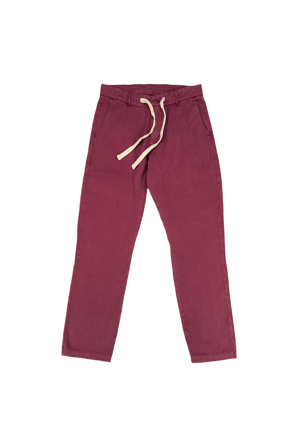 Pacific Coast Pant | Jungmaven Hemp Clothing & Accessories / Color: Burgundy 