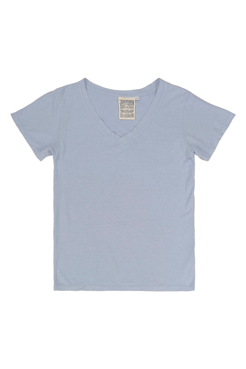 Paige V-neck | Jungmaven Hemp Clothing & Accessories / Color:Coastal Blue