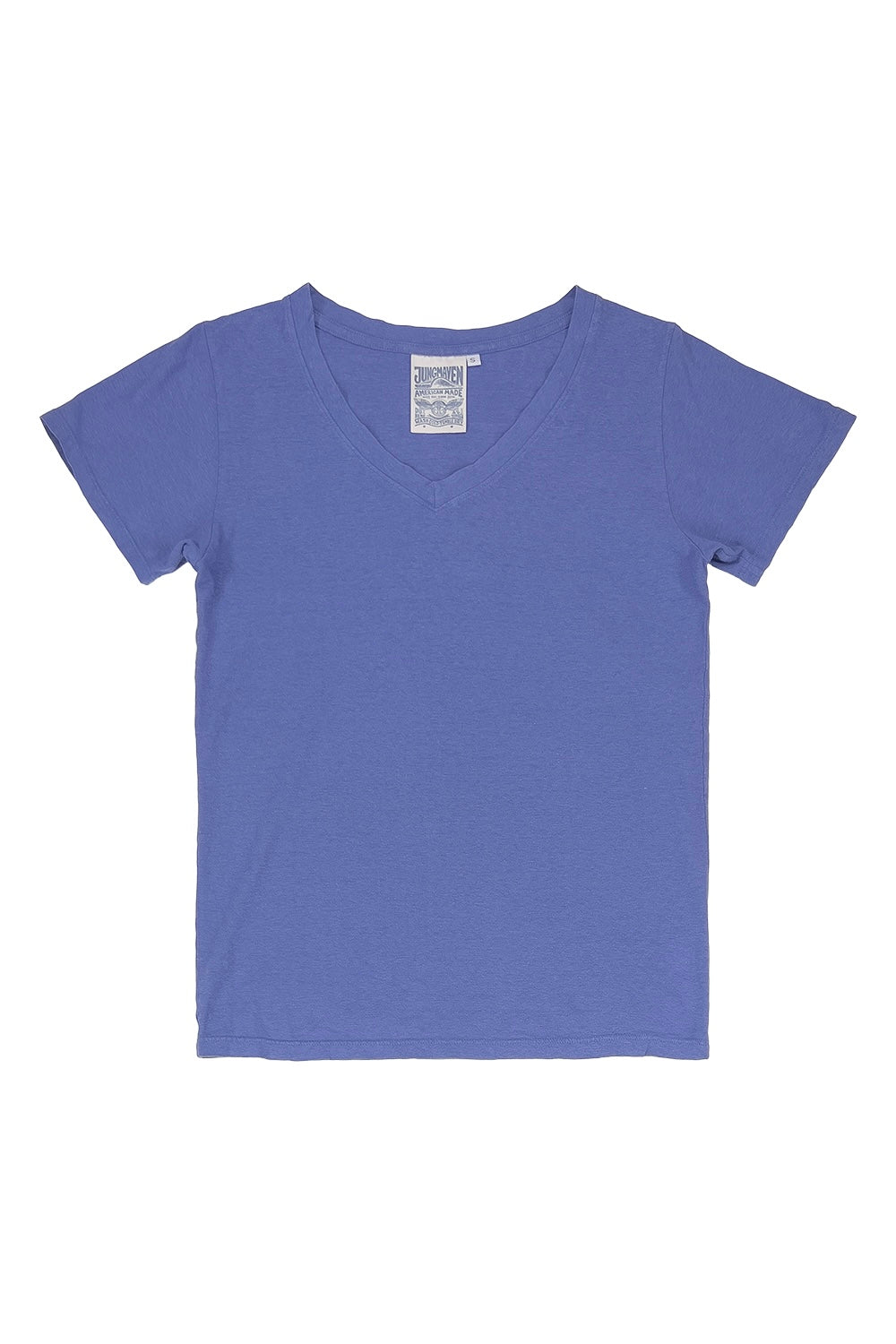 Paige V-neck | Jungmaven Hemp Clothing & Accessories / Color:Wisteria 