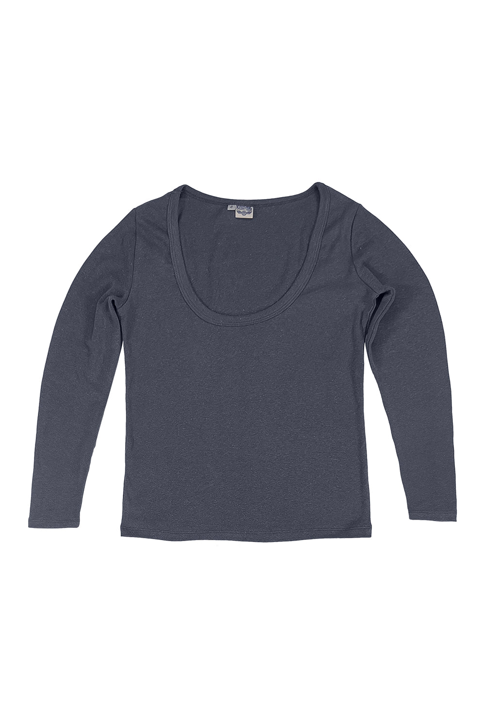 Paseo Long Sleeve Tee | Jungmaven Hemp Clothing & Accessories / Color: Diesel Gray