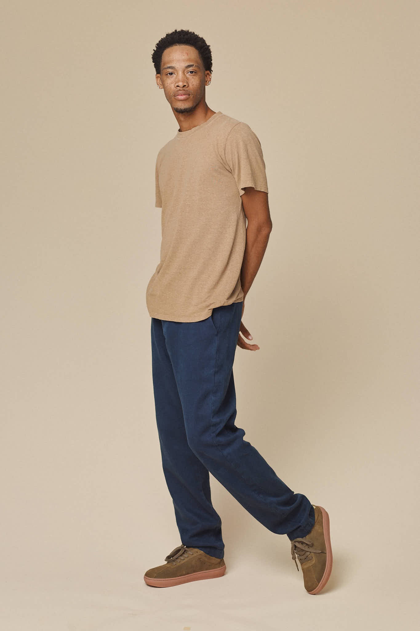 Pacific Coast Pant | Jungmaven Hemp Clothing & Accessories / model_desc: EJ is 6’0” wearing Medium
