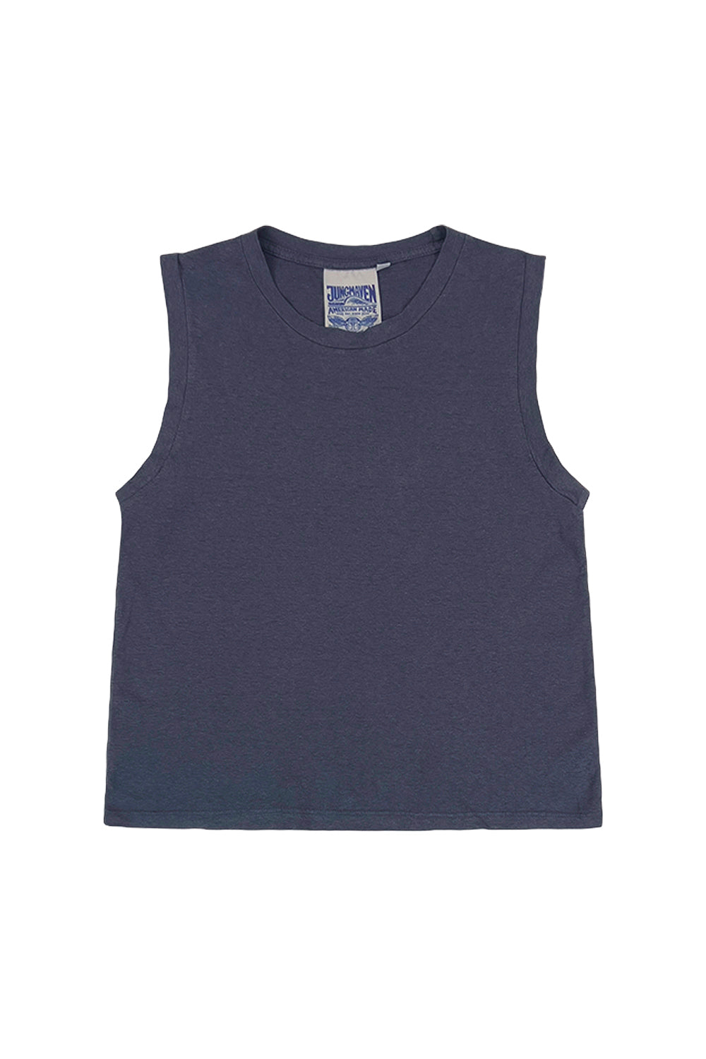 Phoenix Muscle Tee | Jungmaven Hemp Clothing & Accessories / Color:  Diesel Gray